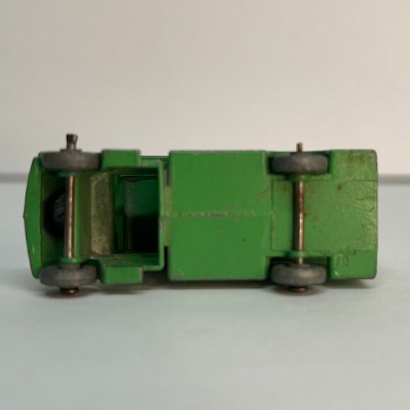 1950's Matchbox/Lesney #17; Bedford Removal Van; Dark Green Vintage Diecast Toy - Picture 6 of 7